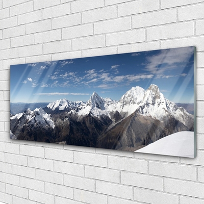 Glasbild aus Plexiglas® Gebirge Landschaft