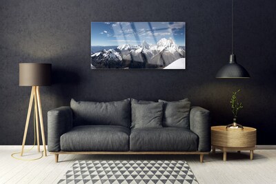 Glasbild aus Plexiglas® Gebirge Landschaft