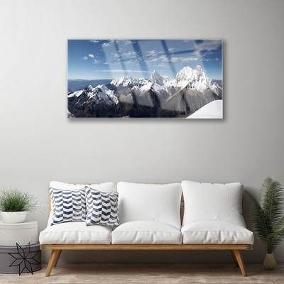 Glasbild aus Plexiglas® Gebirge Landschaft