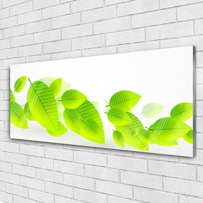 Glasbild aus Plexiglas® Blätter Pflanzen