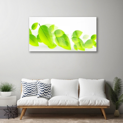Glasbild aus Plexiglas® Blätter Pflanzen