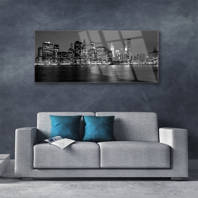 Glasbild aus Plexiglas® Stadt Gebäude