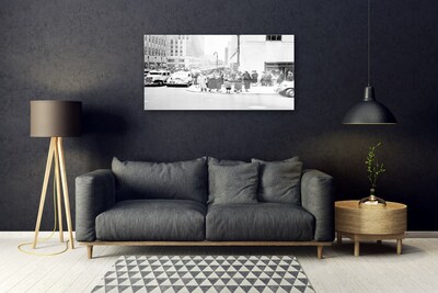 Glasbild aus Plexiglas® Stadt Gebäude