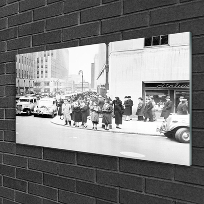 Glasbild aus Plexiglas® Stadt Gebäude