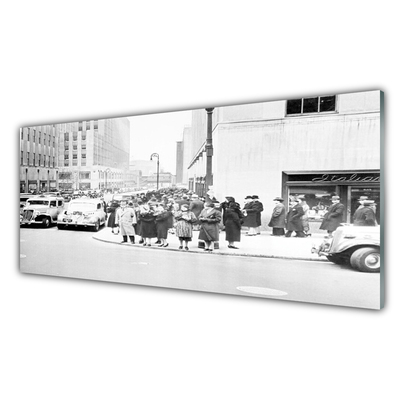 Glasbild aus Plexiglas® Stadt Gebäude