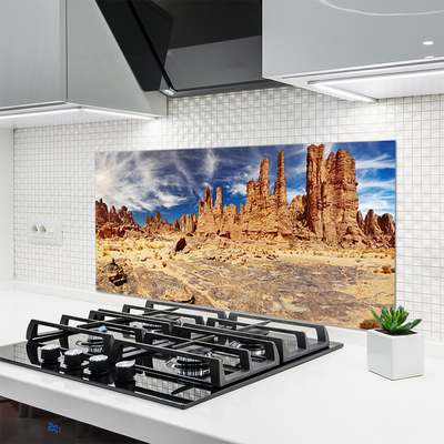 Küchenrückwand Spritzschutz Wüste Landschaft