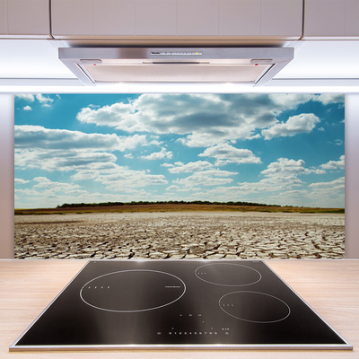 Küchenrückwand Spritzschutz Wüste Landschaft