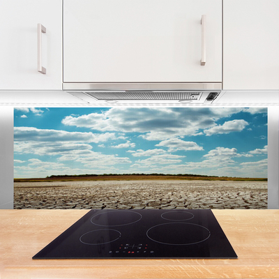 Küchenrückwand Spritzschutz Wüste Landschaft