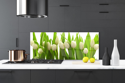 Küchenrückwand Spritzschutz Tulpen Pflanzen