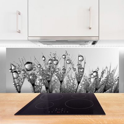 Küchenrückwand Fliesenspiegel Abstrakt Pflanzen