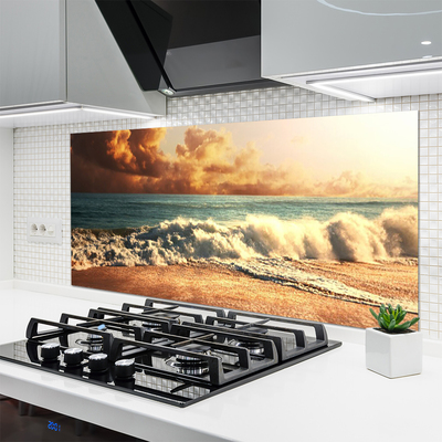 Küchenrückwand Fliesenspiegel Meer Strand Landschaft
