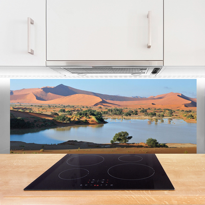 Küchenrückwand Fliesenspiegel Bucht Wüste Landschaft
