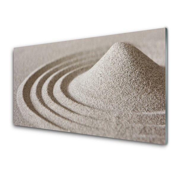 Küchenrückwand Fliesenspiegel Sand Kunst