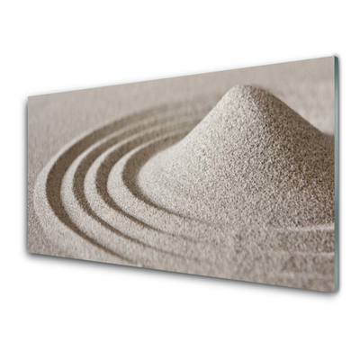 Küchenrückwand Fliesenspiegel Sand Kunst