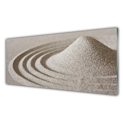 Küchenrückwand Fliesenspiegel Sand Kunst