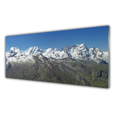 Küchenrückwand Fliesenspiegel Gebirge Landschaft