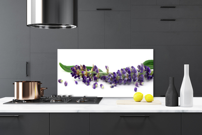 Küchenrückwand Fliesenspiegel Blumen Blätter Pflanzen
