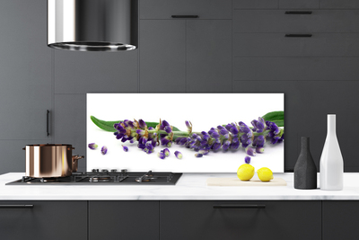 Küchenrückwand Fliesenspiegel Blumen Blätter Pflanzen