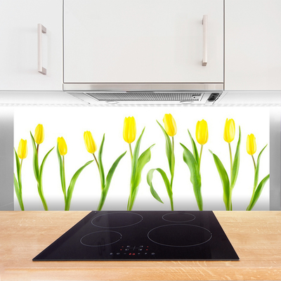 Küchenrückwand Fliesenspiegel Tulpen Pflanzen