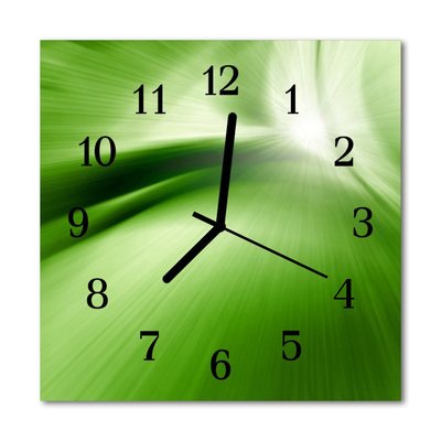 Glasuhr Küchenuhr Abstraktes