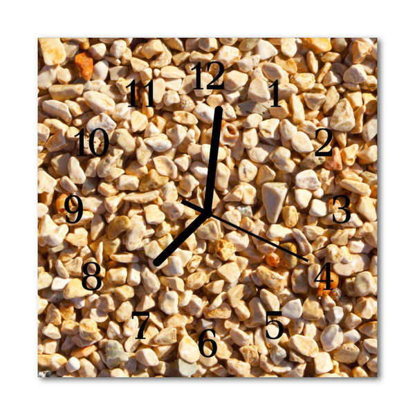Glasuhr Wanduhr Splitt