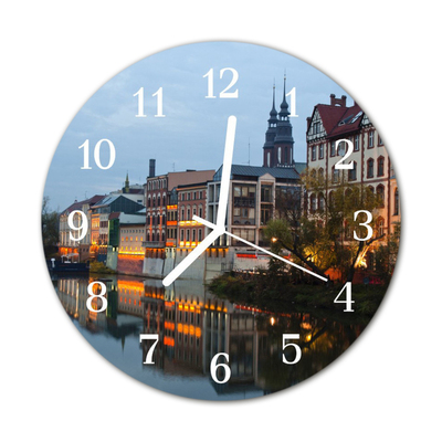 Glasuhr Küchenuhr Altstadt