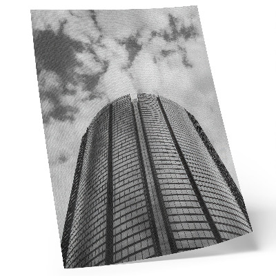Wandposter Moderner Wolkenkratzer, Symmetrie, Eleganz