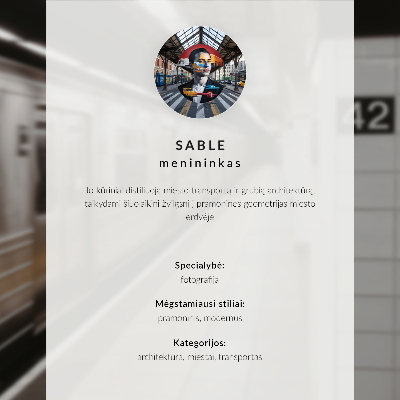 Poster Moderner U-Bahnsteig, dynamischer architektonischer Raum