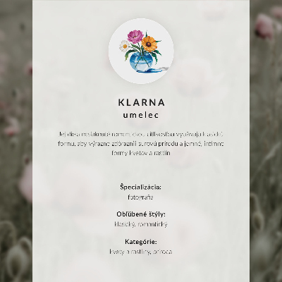 Poster Pastellfarbene Mohnblumen, romantische Atmosphäre, zarte Blüten