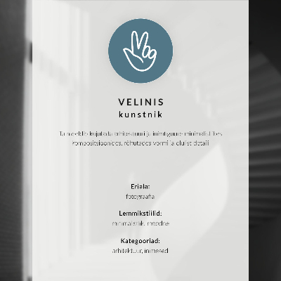 Poster Wendeltreppe, Backstein, Minimalismus, Kontrast