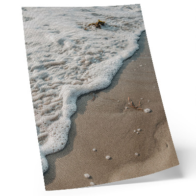 Wandposter Sand, Wasser, Zartheit, Harmonie