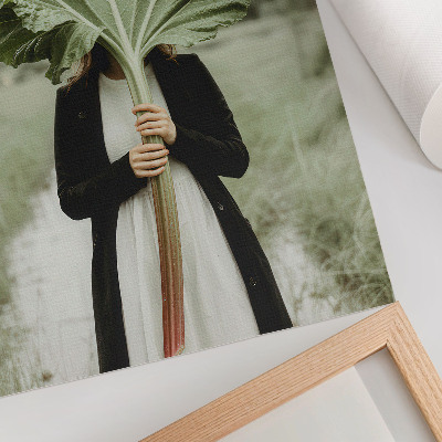 Poster Das Geheimnis der Natur: Blatt und Figur