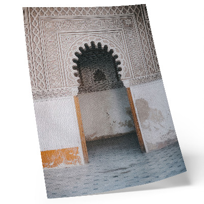 Wandposter Orientalische Dekorationen und Wandsymmetrie