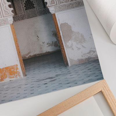 Wandposter Orientalische Dekorationen und Wandsymmetrie