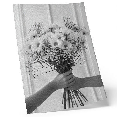 Kunstdruck leinwand Zarte Blumen, Minimalismus, Eleganz, Subtilität