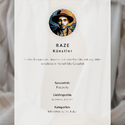 Poster Die Zartheit des Körpers und der Natur in einem minimalistischen Ansatz