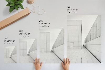 Kunstdruck leinwand Minimalistische geometrische Architektur