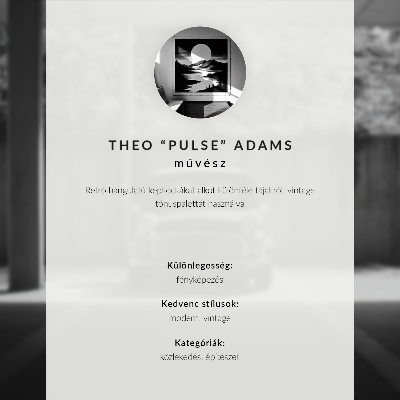 Wandposter Klassischer Wagen in Schwarz-Weiß in der Garage