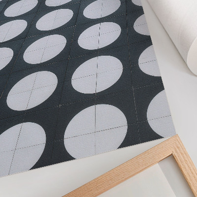 Poster Geometrische Muster, Schwarz-Weiß-Kontrast