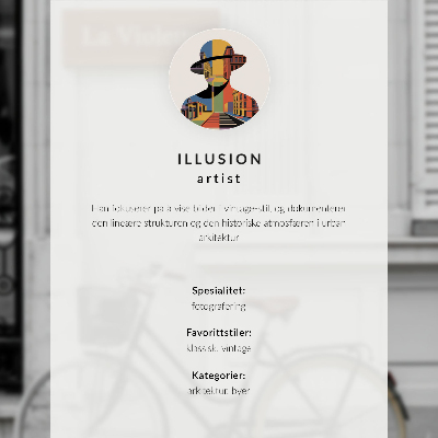 Wandposter Bunte Mietshäuser, elegante Schiffe, Möwen