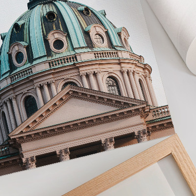 Kunstdruck leinwand Beeindruckende Kuppeldetails, klassische Architektur