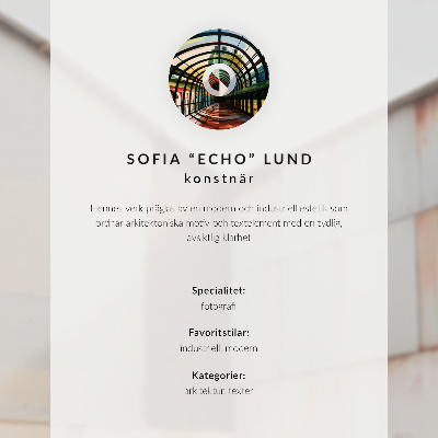 Kunstdruck leinwand Moderne Korridorlichtsymmetrie