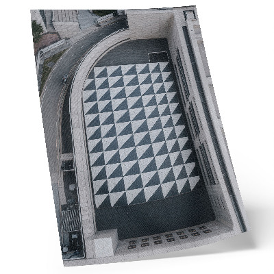 Kunstdruck leinwand Elegante geometrische Muster, futuristische Architektur