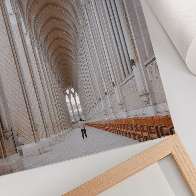 Kunstdruck leinwand Hohe Bögen, Eleganz, Symmetrie, Ruheraum