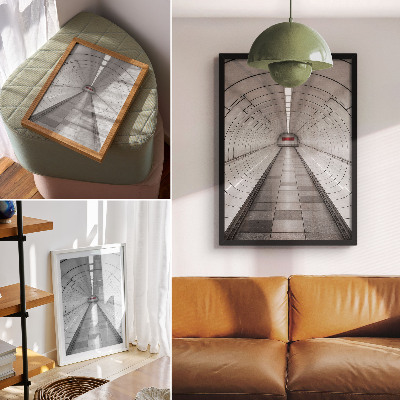 Kunstdruck leinwand Futuristische, moderne Deckenbeleuchtung