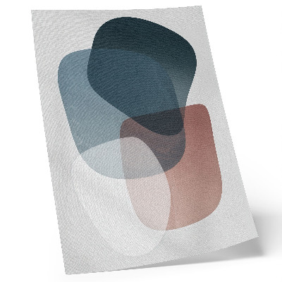 Poster Ineinandergreifende Formen, Eleganz, Minimalismus