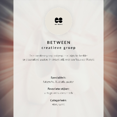 Wandposter Frau mit Ballonturm Eleganz