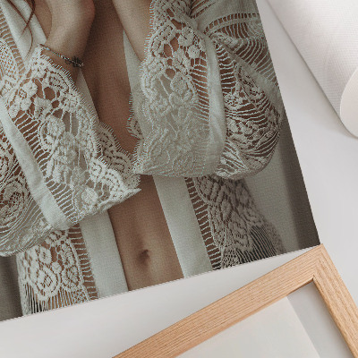 Poster Spitze, Zartheit, Eleganz, klassisch, Weiblichkeit