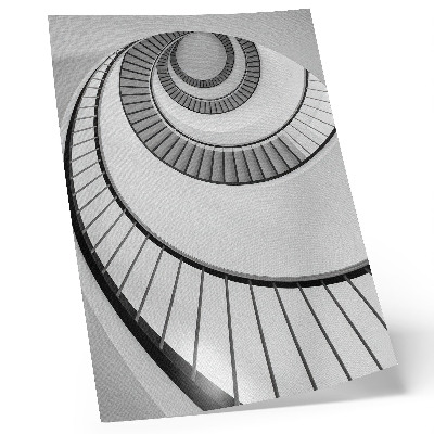 Poster Wendeltreppe – faszinierende geometrische Eleganz