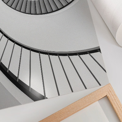 Poster Wendeltreppe – faszinierende geometrische Eleganz